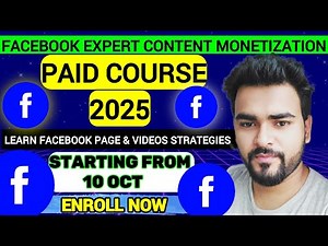 Good News😍| Finally Oct Batch Launch Facebook Expert Content Monetization Paid Course | Enroll Now