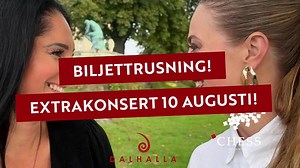 CHESS in Concert Dalhalla 8,9 & 10 augusti 2025