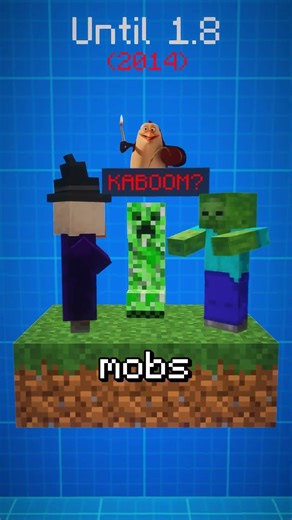 Five Versions Of The Creeper #minecraft #minecraftanimation #animation