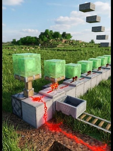 How to bulid a cool wave machine in Minecraft🤩 #shortsvideo #shortvideo #shortfeed #shorts #short