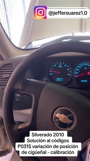 Solución al código P0315 en Chevrolet Silverado
