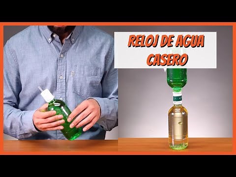 Cómo hacer un reloj de agua casero