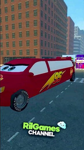 EVOLUTION SIREN MUSCLE LIMOUSINE LIGHTNING MCQUEEN BIG CITY in Garry's Mod