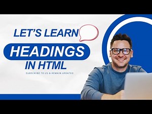 HTML Headings Explained in Detail | H1 to H6 Tags with Examples | Complete HTML Headings Tutorial