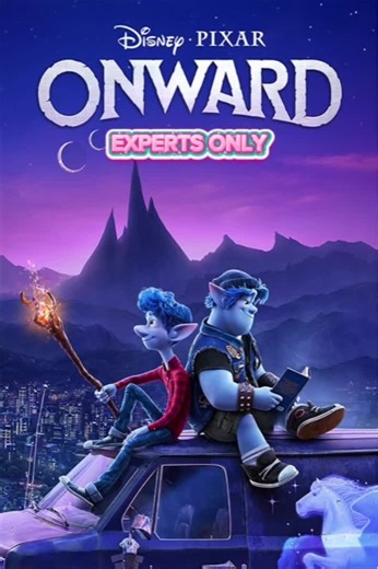 Onward (2020) is Pixar’s urban fantasy adventure directed by Dan Scanlon and produced by Kori Rae. Set in a modern suburban world where mythical creatures have replaced magic with electricity and technology, the film follows two elf brothers on a quest to complete a spell that will allow them one final day with their late father. Released March 6, 2020, at the beginning of the COVID-19 pandemic, the film grossed about $142 million worldwide and received an Academy Award nomination for Best Anima