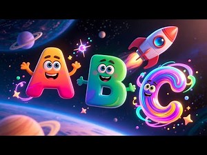 Learning ABC Rocket 🚀🔤👶 | Fun Alphabet Adventure for Kids | Preschool ABC Learning