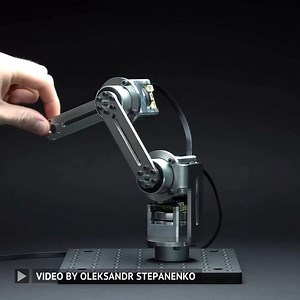 This video shows a short demonstration of a miniature 3-axis robotic arm using ultra-precise Harmonic Drive gearheads, high-performance brushless motors, high-resolution absolute encoders, and integrated controllers. Video Credit: Oleksandr Stepanenko -------------------------------- Stay ahead of the curve! Follow us now on our WhatsApp (https://wevlv.co/wevolver-whatsapp) and Telegram (https://wevlv.co/3sJlFn5) channels and stay updated about the cutting edge. | Wevolver.com