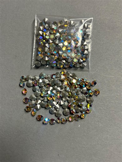 4mm, Pointed Back Rhinestones, Jewelry Making Supplies. Lot of 144 Pieces. - Etsy