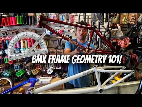 BMX Bike Frame Geometry 101! | Everything You Need To Know!!
