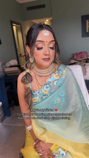 Soft Glam Bride Makeup & Hair
