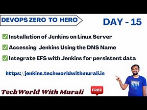 Day 15.1 | Install Jenkins on Linux Server | Access via DNS Instead of IP ( Real-Time Setup )