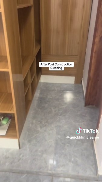 After Post Construction Cleaning #quickklincleaners