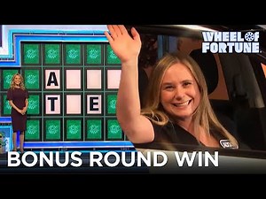Alyson Was Ready for This Bonus Round Puzzle | Wheel of Fortune