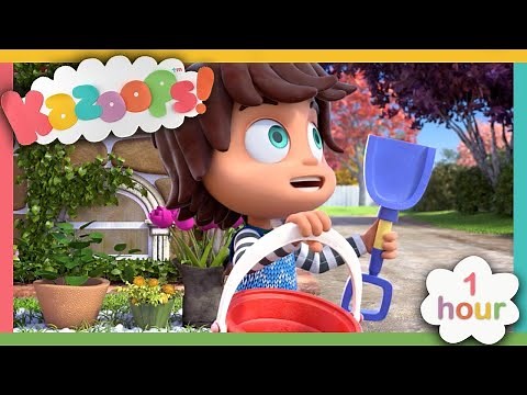 Kazoops! 🏖 BEACH DAY 🔫 Best moments | Cartoons for kids