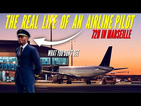 A Day in my Life as a Pilot - Flight to Marseille | What Pilots REALLY do during a 72 hour Trip
