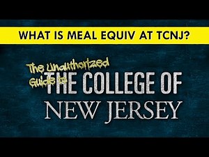 TCNJ Meal Equivalency Explained