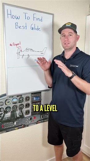 The easiest way to find best glide airspeed (no airspeed indicator required)
