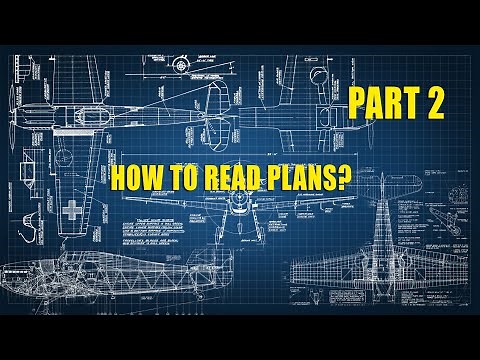 Plans for RC Aircraft Masterclass | Part 2 - How to read and interpret plans?