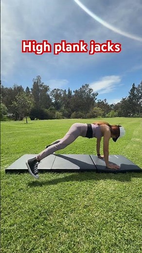 Plank jack’s variation