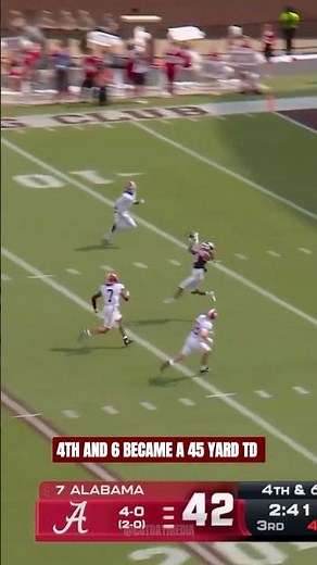 Kamario Taylor Hits Anthony Evans III for a 45-Yard TD on 4th and 6 🔥