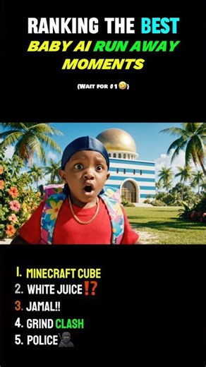 RANKING THE BEST BABY AI ESCAPE MOMENTS|🤣