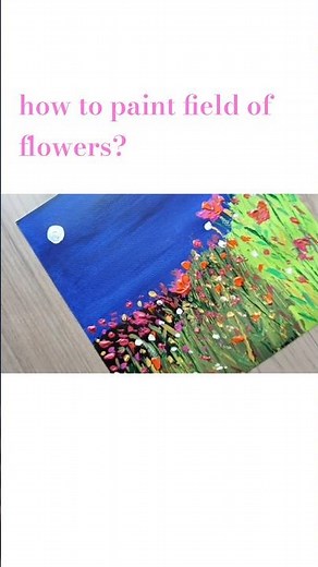 how to paint abstract flowers? #painting #abstractlayers #abstractart #art #acrylicpainting