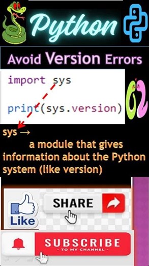 ⚠️Check Python Version Instantly (Avoid Version Errors!) 🐍⚠️#shorts ‪@CodeWithHarry‬ #chuchutv #ai