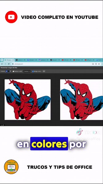 Vectoriza imágenes con Photopea, una excelente herramienta y alternativa a vectorizer.Ai