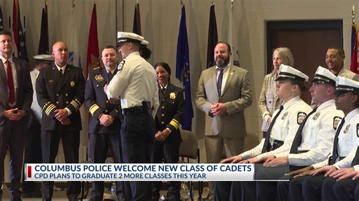 Columbus police welcome new recruit class