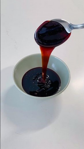 Dark Caramel Syrup (Treacle) Recipe #shorts #plumcake