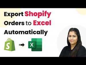 How to Export Shopify Orders to Excel Automatically