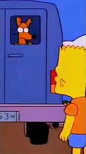 Bart gives Santa's Little Helper a gift #shorts #cartoons #simpsons #summary
