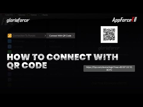 How To Add Your Playlist Using Appforce II Qr Code Function | In GloriaForce Android Boxes