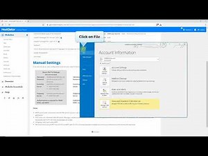 How To Create Email Address In cPanel & Setup Outlook To Send & Receive Emails