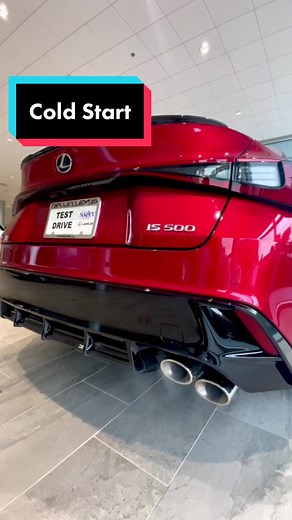 The sound of cold starting a 5.0 V8 🥹… #FYP #fypシ #Lexus #IS500 #musclecar #racecar #exoticcars #supercar #JDM #dreamcar #Fsport #Fujispeedway #LexusRacing #LFA #LC500 #fypシ゚viral