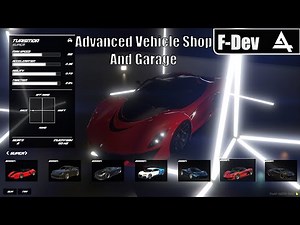 FiveM ESX/QBCore Advanced Vehicle Shop & Garage (Need For Speed Inspired)