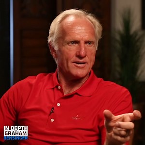 "You did win. You won in life." -- Lessons Greg Norman learned by "taking it on the chin" and giving up a big lead in the 96 Masters. Our full conversation with "The Shark" is available now on the In Depth podcast. Listen here: https://bit.ly/3MrQC4s | Graham Bensinger