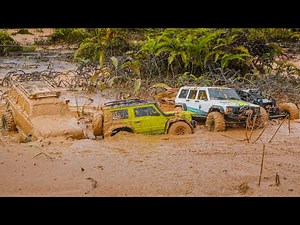 Offroad Mud Torture! RC Adventure 1/10 Scale Indonesia, Balikpapan | SCX10 RGT Vanquish