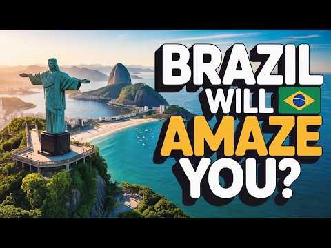 Brazil Travel Guide 4K 🇧🇷 | Stunning Landscapes, Top Tourist Attractions & Hidden Gems