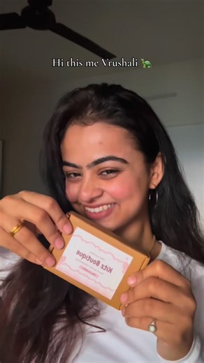 Vrushali 🐢 on Instagram: "Cute Pinteresty box from @kitz_boutique 🎀 If you want to order, DM me 💕 I’ll share my coupon code ✨ #collab #unboxing #pr #instareel #explorepage"