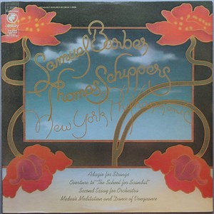 Samuel Barber - Thomas Schippers, New York Philharmonic - The Music Of Samuel Barber