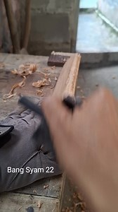 1M views · 6.5K reactions | Cara membuat sarung golok sederhana buat di pakai sehari-hari ke kebun. #caramembuat #sarunggolok | BANG syam 22 tutorial | Facebook