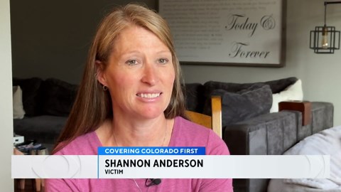 Video shows truck passenger throwing object at moving car in Centennial, shattering windshield