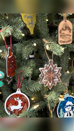 Easy Laser Cut Ornaments #lasercutting