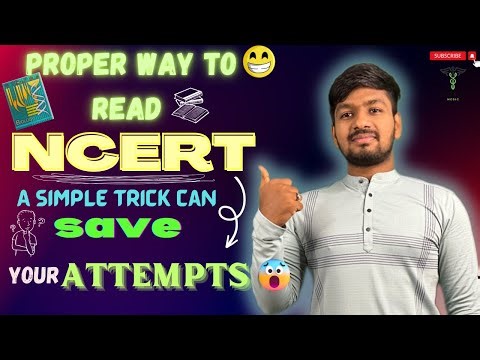 HOW TO READ NCERT 🤔 | A PROPER WAY 🤑‼️ | WHICH CAN SAVE YOU FROM MULTIPLE ATTEMPTS 😱😱 | NEET 2024 💥