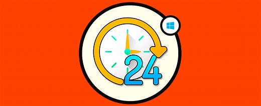 Cambiar formato 24 horas Windows 10