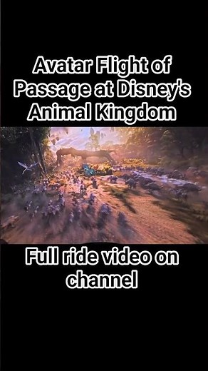 Avatar Flight of Passage - On-Ride (full video on channel)