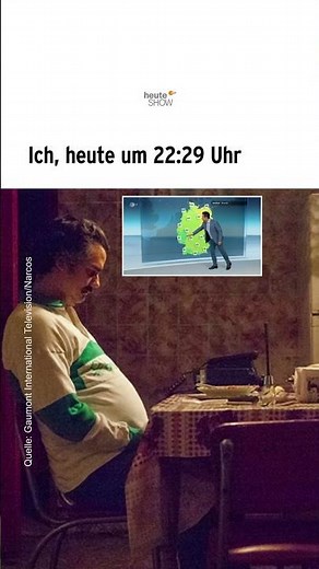 Ich, Freitags um 22:29 Uhr | heute-show #shorts