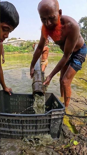 Best Primitive Village Fishing Technique #fishing #fish #riverfishing
