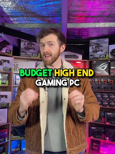 Best BUDGET High-End Gaming PC in 2024! 😱 #gamingpc #pcbuild #nvidia #amd